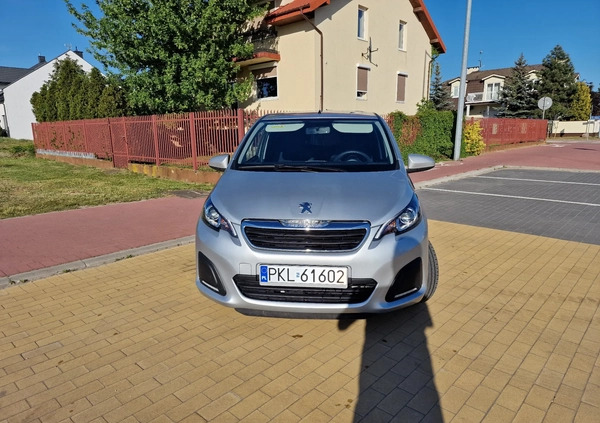 Peugeot 108 cena 24900 przebieg: 57088, rok produkcji 2015 z Koło małe 277